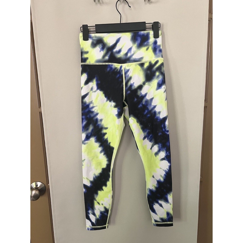 Athleta Womens XS Elation Tie Dye 7/8 Tie Dye Tight